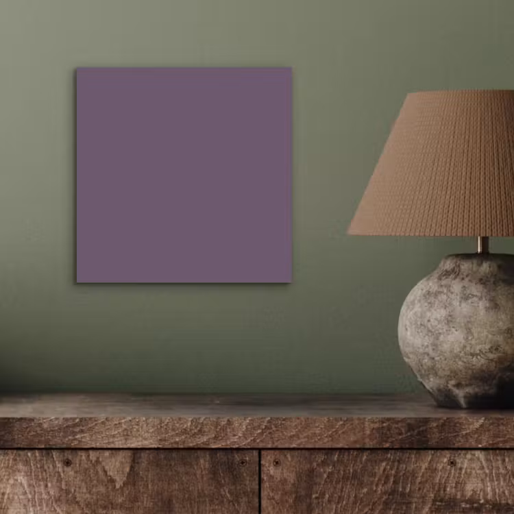 Aluminium schilderij - Velvet - Aubergine - Paars — 3