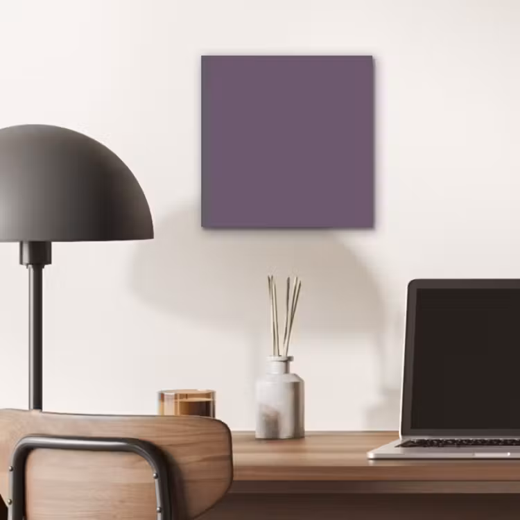 Aluminium schilderij - Velvet - Aubergine - Paars — 6