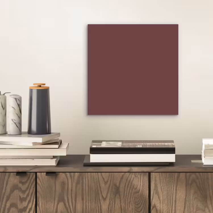 Aluminium schilderij - Velvet - Merlot - Rood — 2