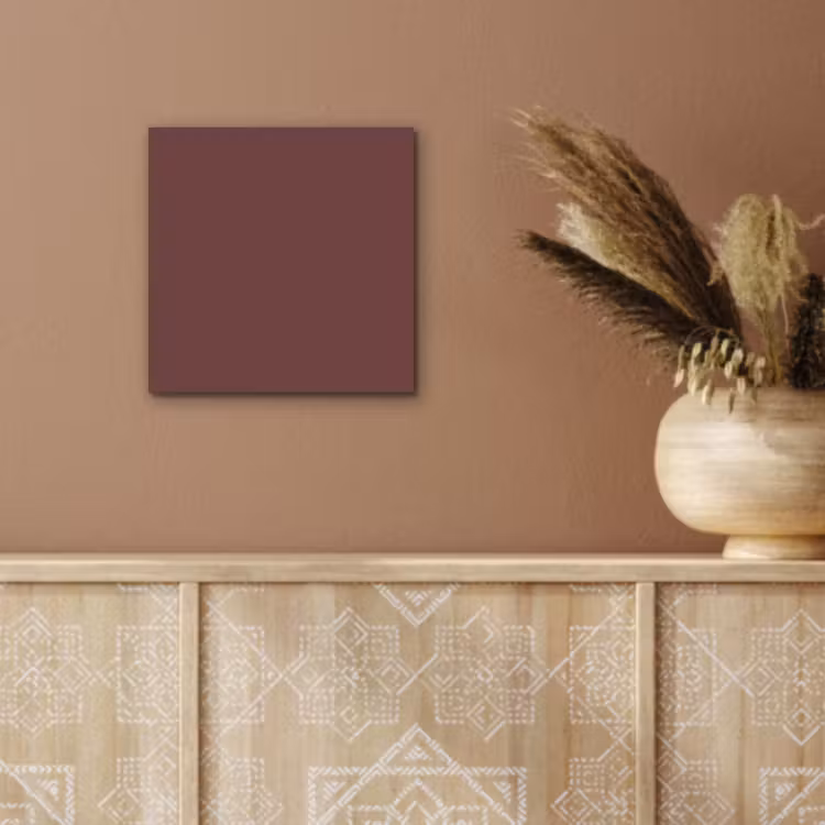 Aluminium schilderij - Velvet - Merlot - Rood — 5
