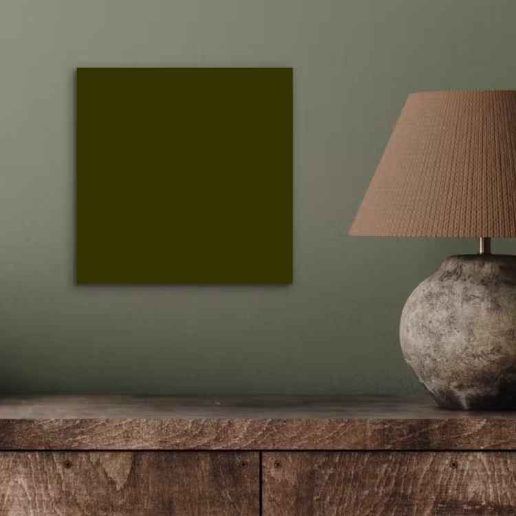 Aluminium schilderij - Dark - Olive - Groen — 3