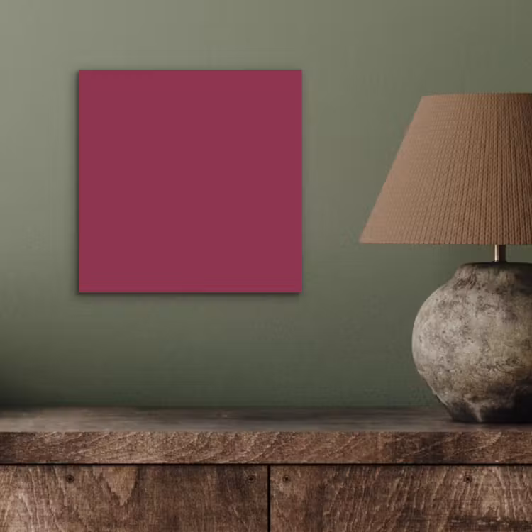Aluminium schilderij - Deep - Rasberry - Rood — 3