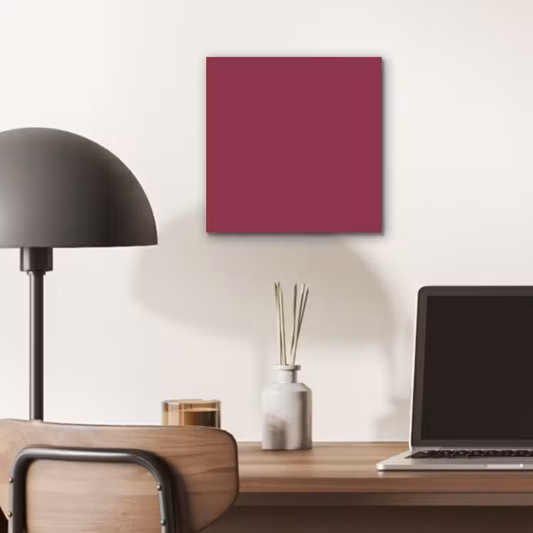 Aluminium schilderij - Deep - Rasberry - Rood — 6