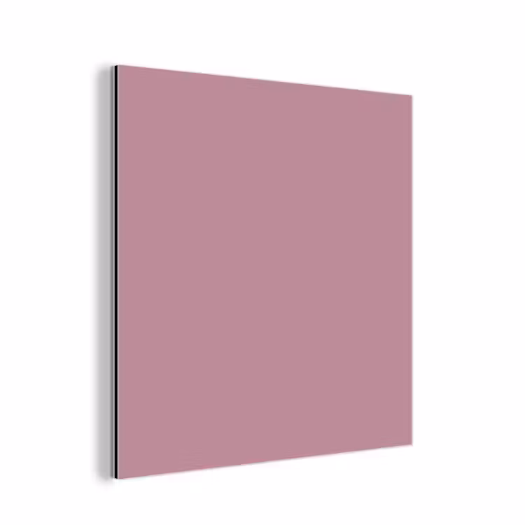 Aluminium schilderij - Dusty - Mauve - Paars — 1