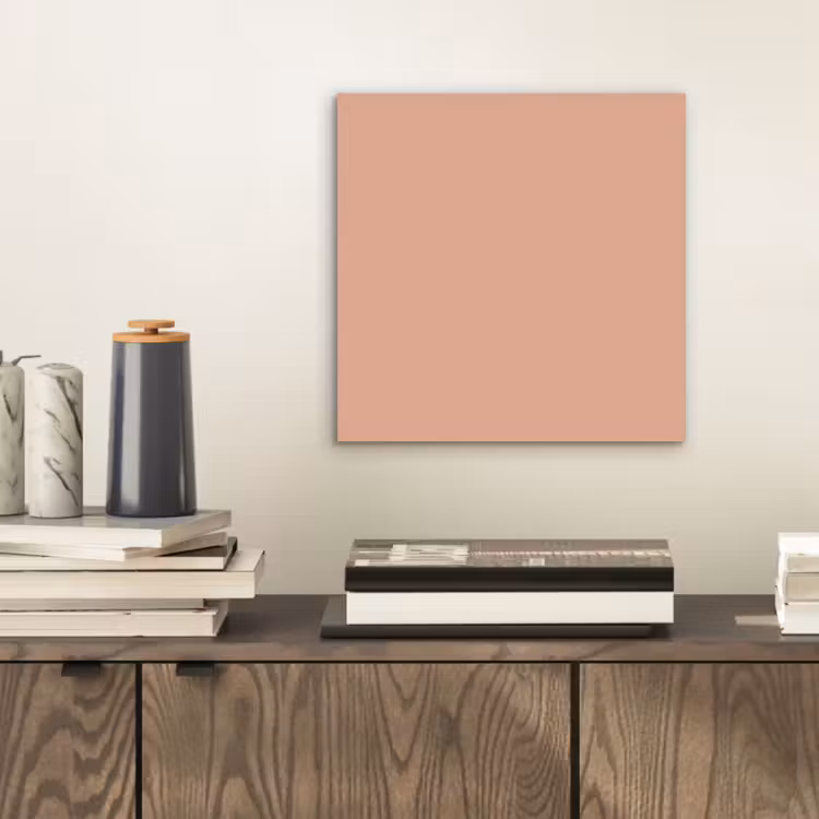 Aluminium schilderij - Dusty - Rose - Roze — 2