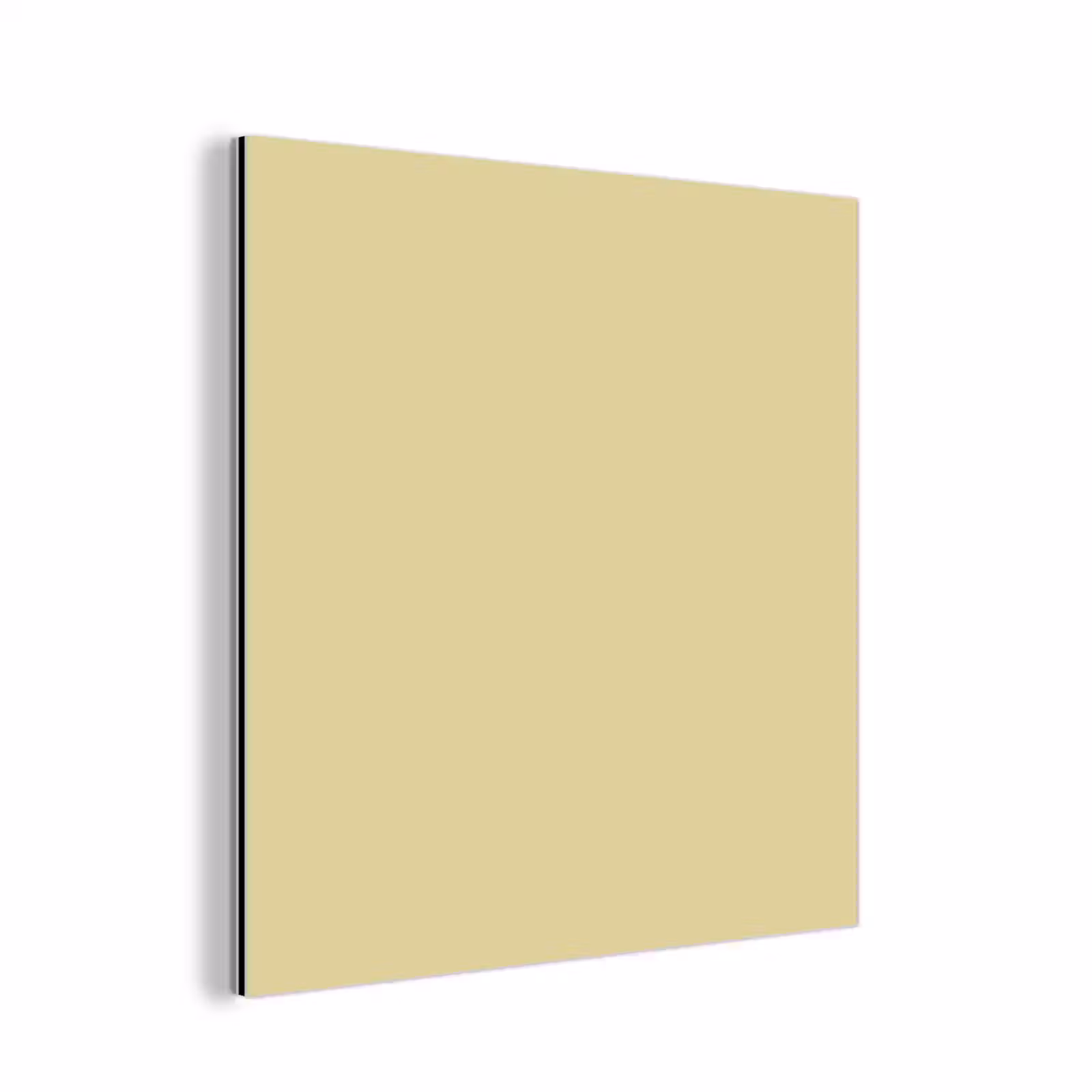 Aluminium schilderij - Mellow - Touch - Geel — 1