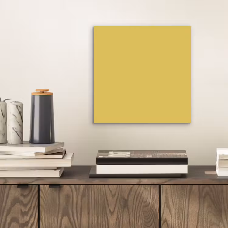 Aluminium schilderij - Golden - Victory - Geel — 2
