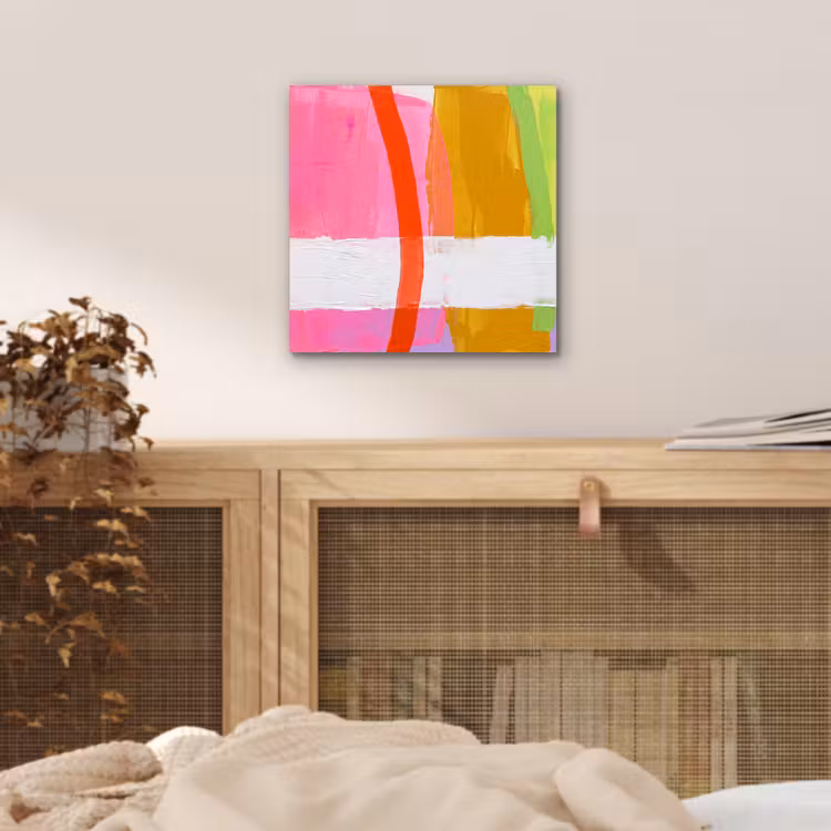 Aluminium schilderij - Abstract - Kleurrijk - Vormen - Modern - Kunst — 4