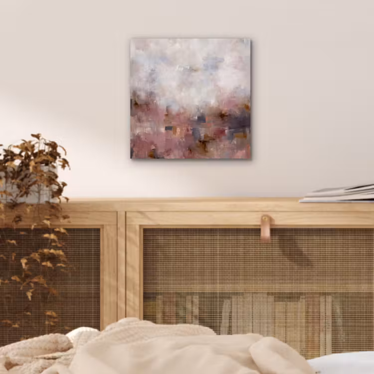 Aluminium schilderij - Abstract - Vloeiend - Kunst - Modern - Beige — 4