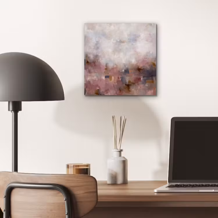 Aluminium schilderij - Abstract - Vloeiend - Kunst - Modern - Beige — 6