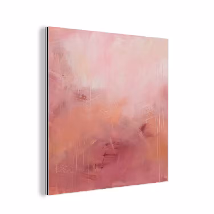 Aluminium schilderij - Kunst - Vloeiend - Pastel - Abstract — 1