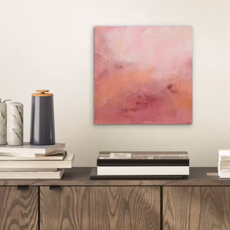 Aluminium schilderij - Kunst - Vloeiend - Pastel - Abstract — 2