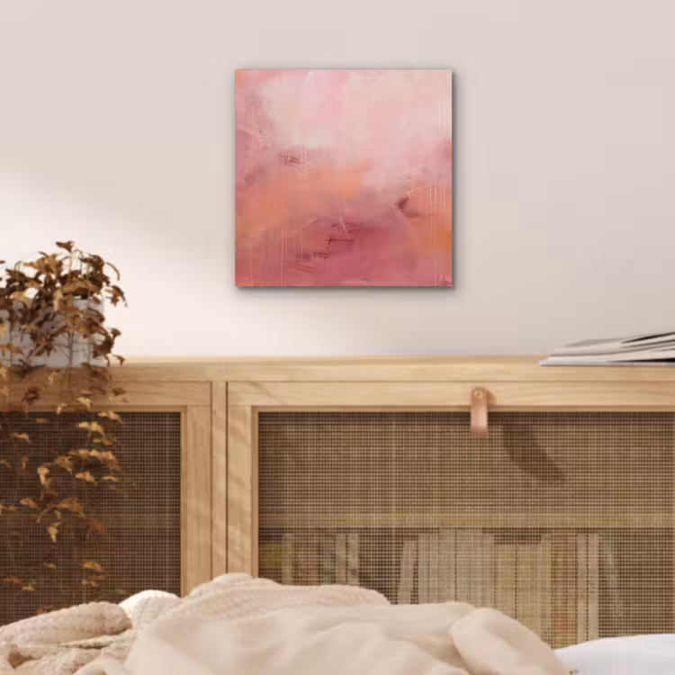Aluminium schilderij - Kunst - Vloeiend - Pastel - Abstract — 4
