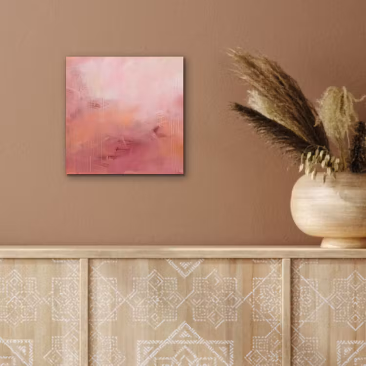 Aluminium schilderij - Kunst - Vloeiend - Pastel - Abstract — 5