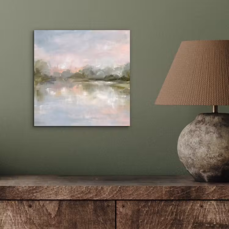 Aluminium schilderij - Natuur - Landschap - Abstract - Water - Groen — 3