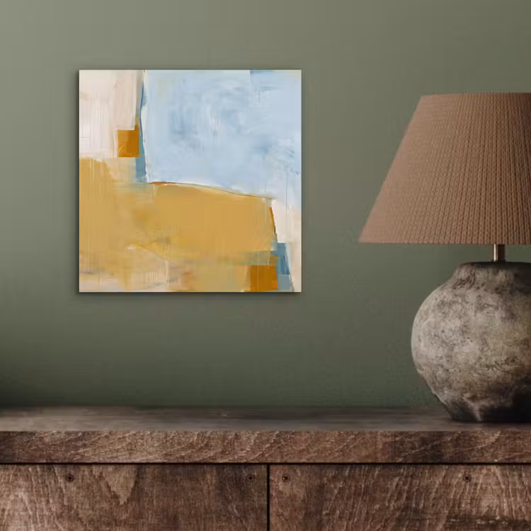 Aluminium schilderij - Abstract - Kleuren - Kunst - Modern - Blauw — 3
