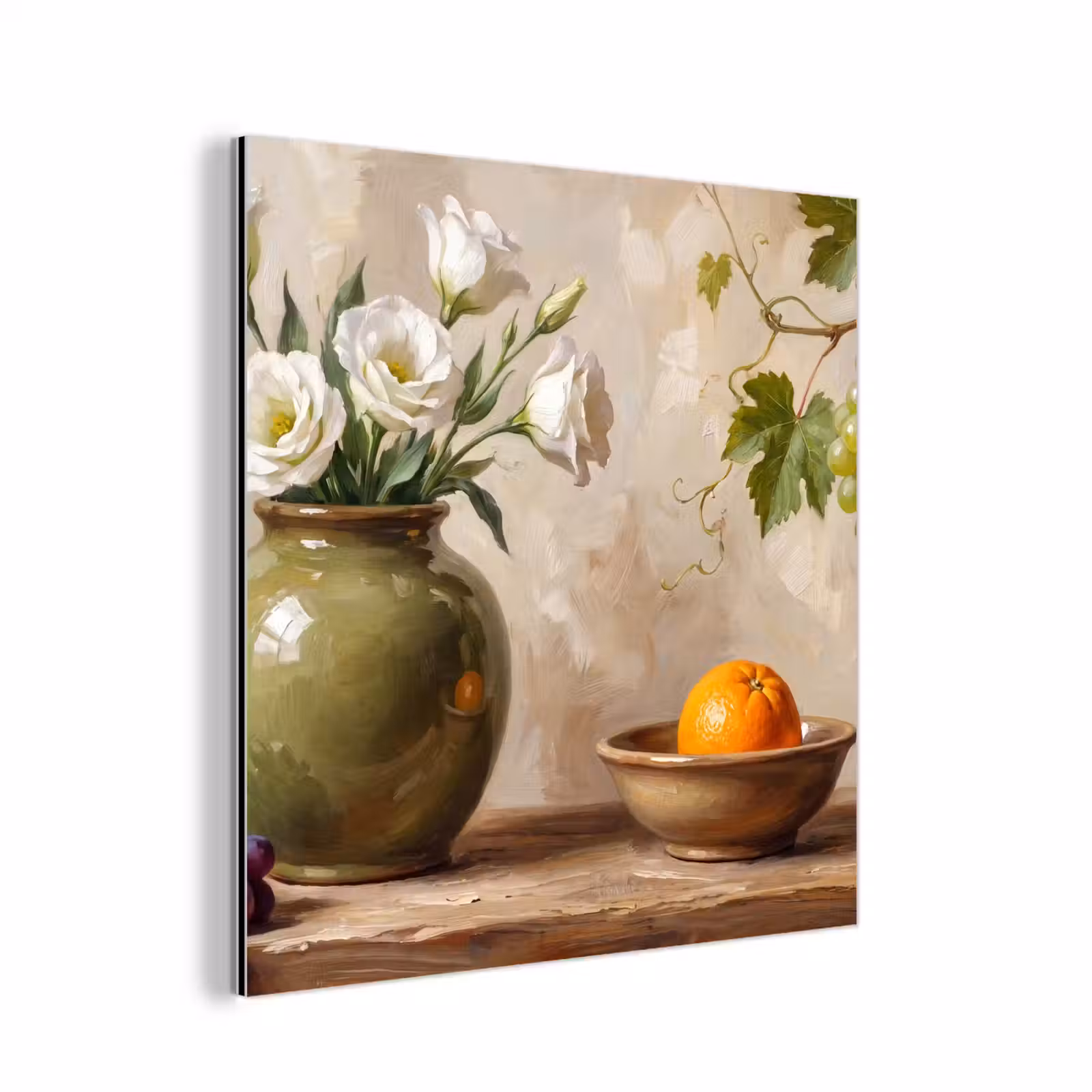 Aluminium schilderij - Bloemen - Fruit - Stilleven — 1