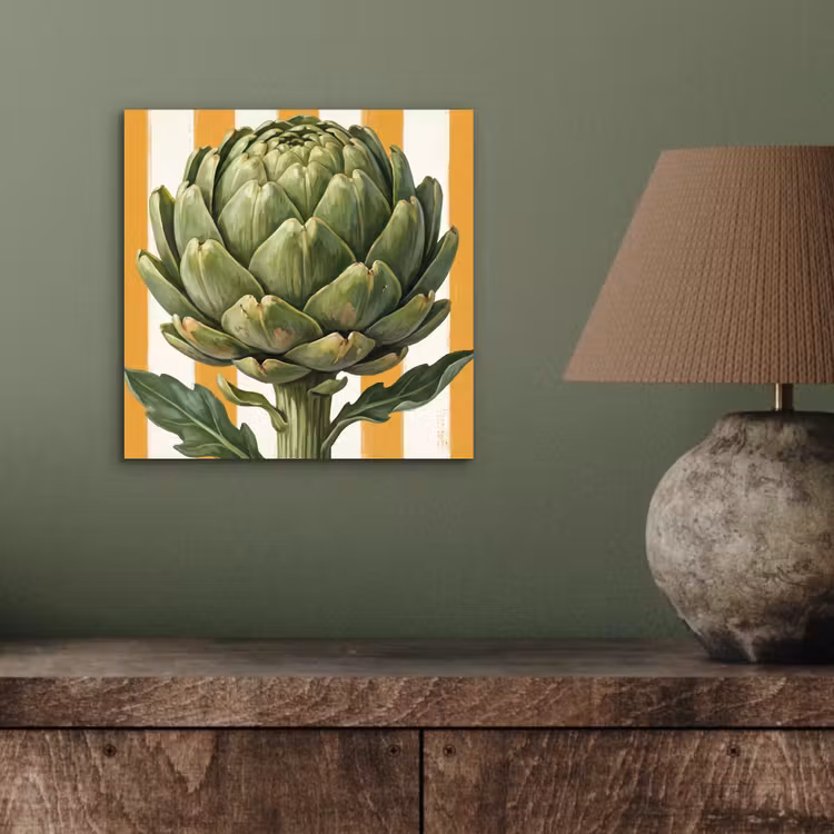 Aluminium schilderij - Artisjok - Modern - Groente — 3
