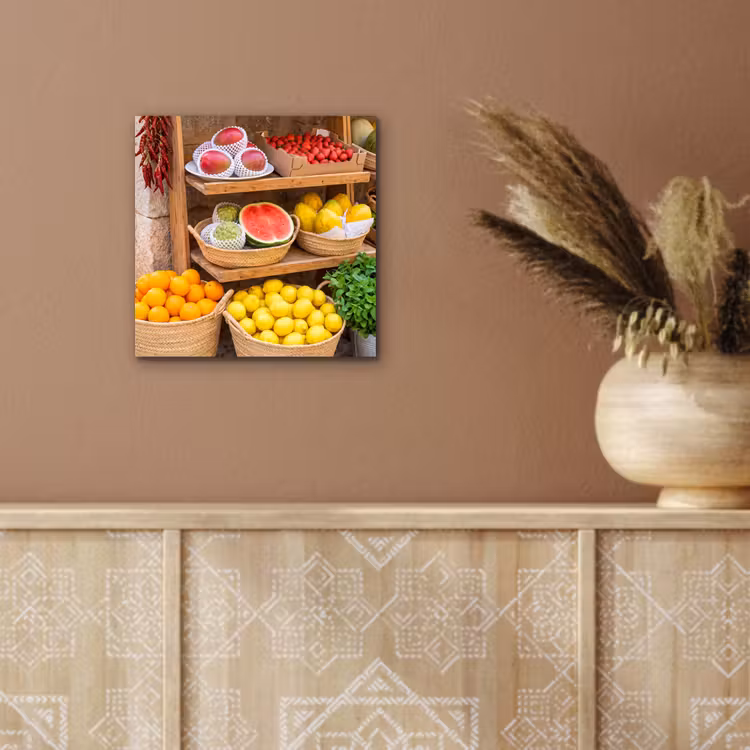 Aluminium schilderij - Fruit - Markt - Vers — 5