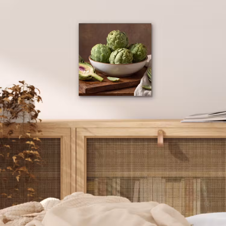 Aluminium schilderij - Groenten - Artisjok - Keuken — 4