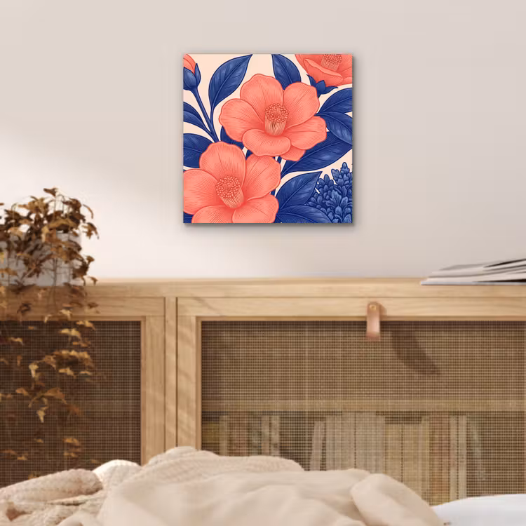 Aluminium schilderij - Bloemen - Bladeren - Botanisch — 4