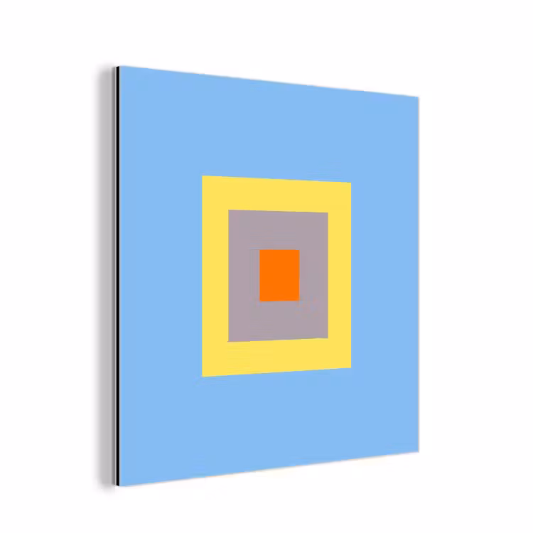 Aluminium schilderij - Abstract - Geometrisch - Kleurrijk - Modern - Vormen — 1