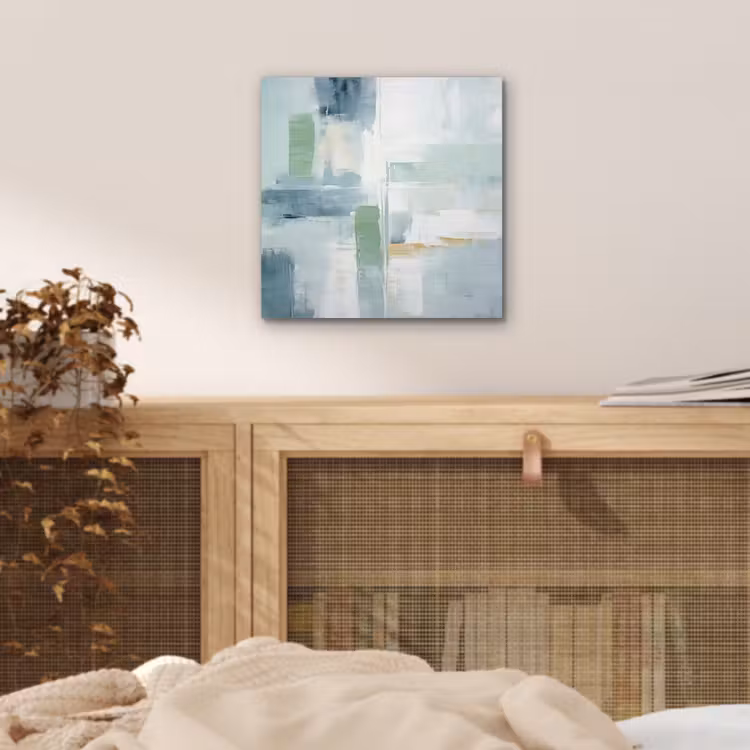 Aluminium schilderij - Verf - Moderne kunst - Abstract - Grijs — 4