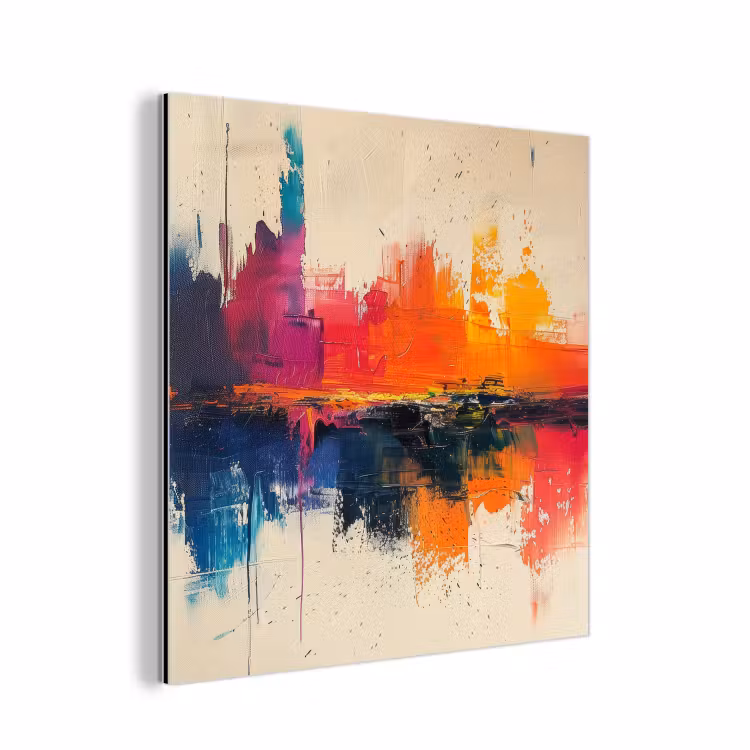 Aluminium schilderij - Watercolor - Kunst - Modern — 1