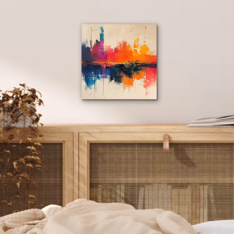 Aluminium schilderij - Watercolor - Kunst - Modern — 4