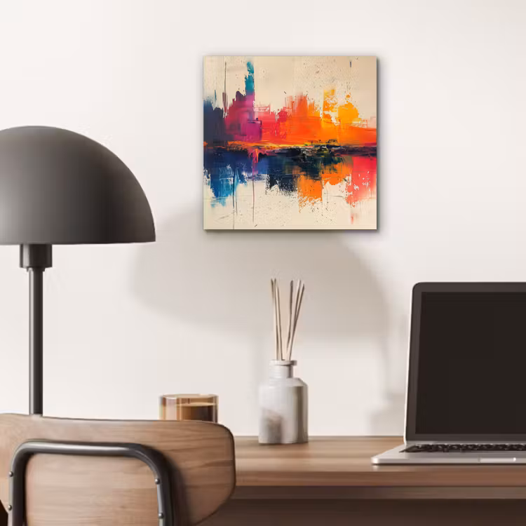 Aluminium schilderij - Watercolor - Kunst - Modern — 6