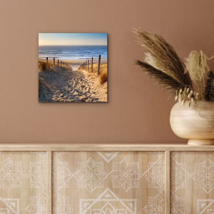 Aluminium schilderij - Strand - Zee - Nederland - Duinen - Zon — 5