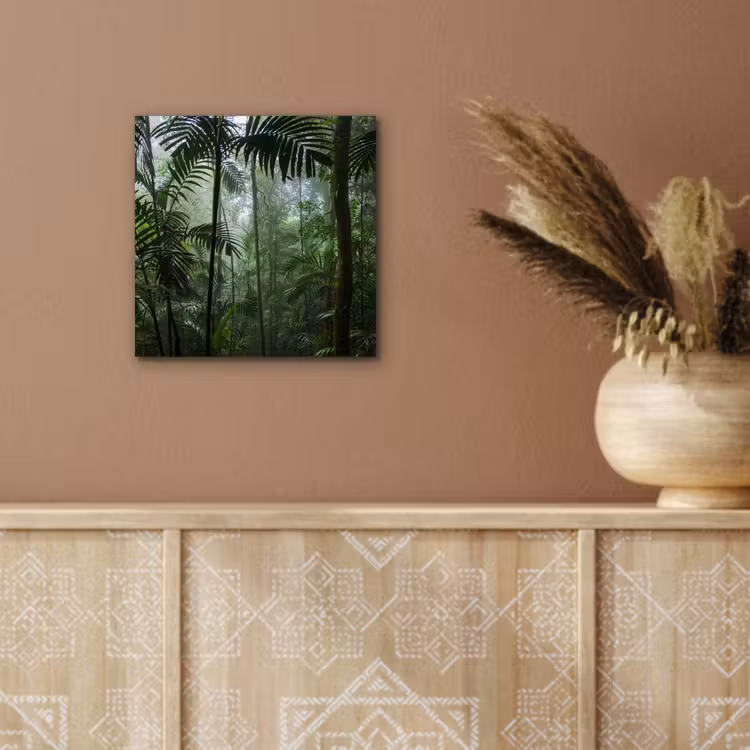 Aluminium schilderij - Regenwoud - Tropisch - Jungle - Bomen - Planten — 5