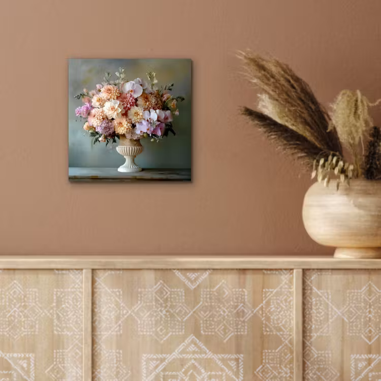 Aluminium schilderij - Orchidee - Boeket - Vaas - Bloemen — 5