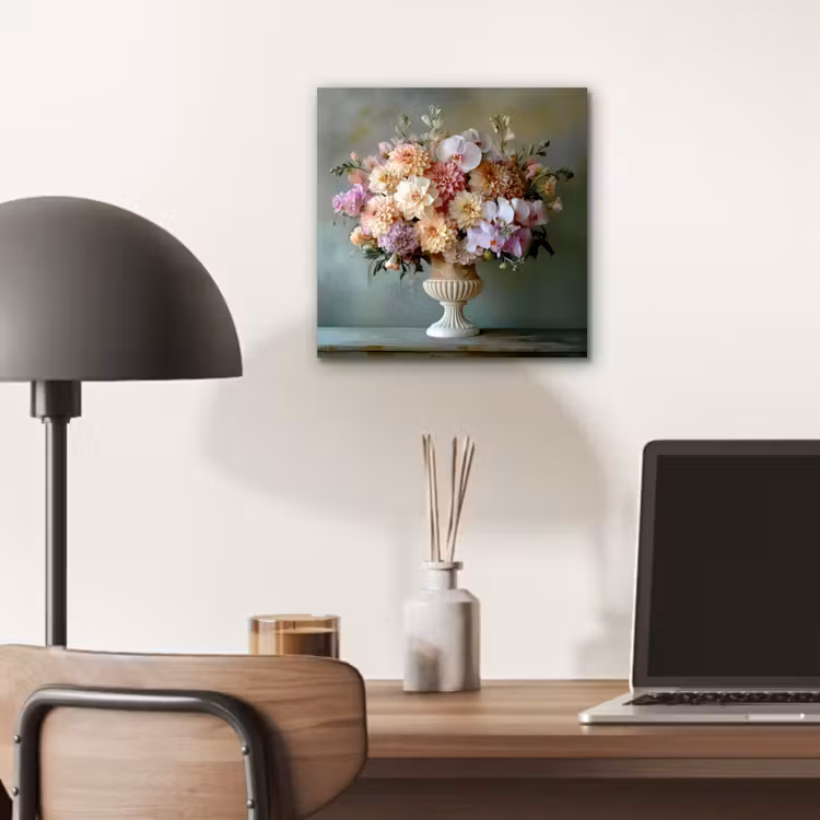 Aluminium schilderij - Orchidee - Boeket - Vaas - Bloemen — 6