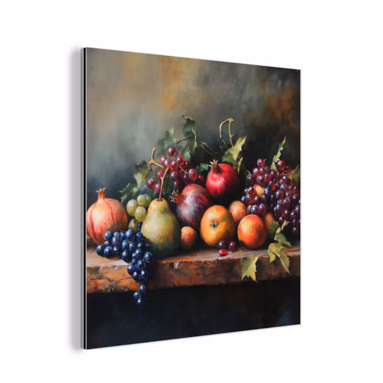 Aluminium schilderij - Rustiek - Stilleven - Fruit — 1