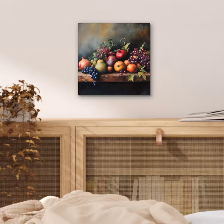 Aluminium schilderij - Rustiek - Stilleven - Fruit — 4