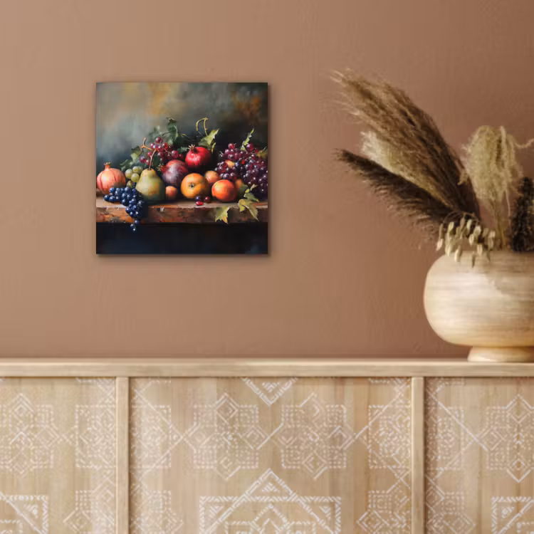 Aluminium schilderij - Rustiek - Stilleven - Fruit — 5