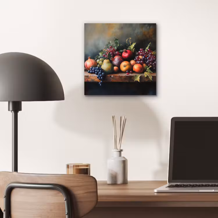 Aluminium schilderij - Rustiek - Stilleven - Fruit — 6