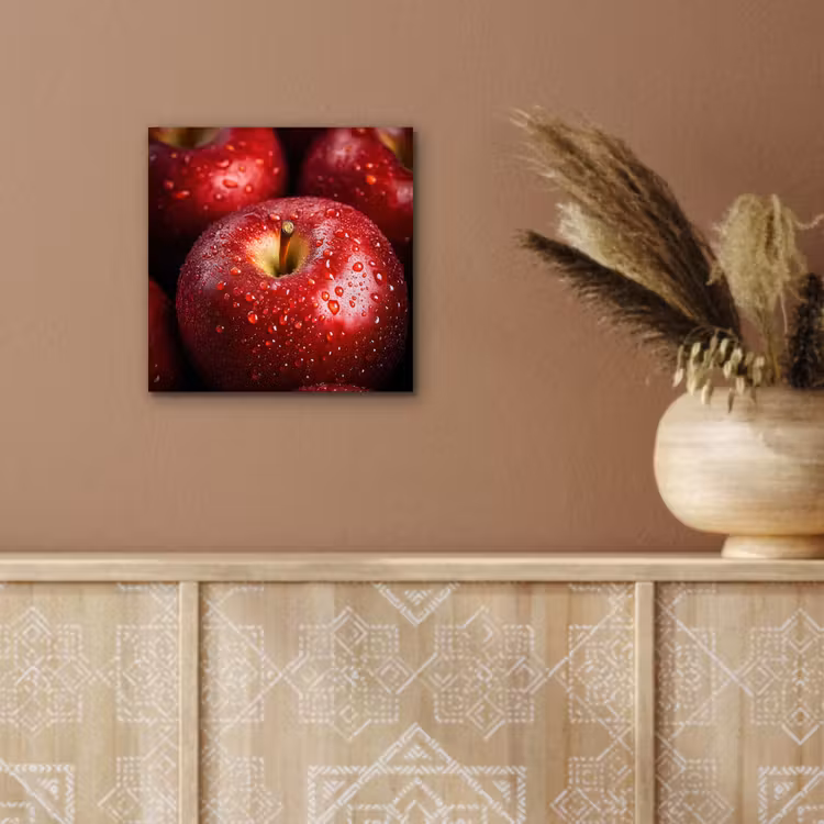 Aluminium schilderij - Rood - Appels - Fruit — 5