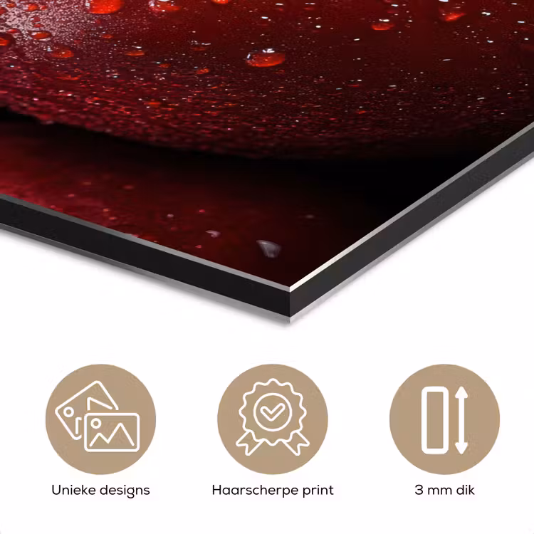 Aluminium schilderij - Rood - Appels - Fruit — 7