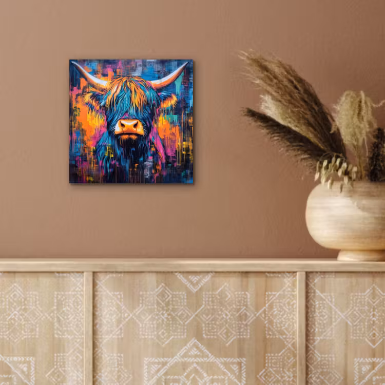 Aluminium schilderij - Marmer - Modern - Goud — 5