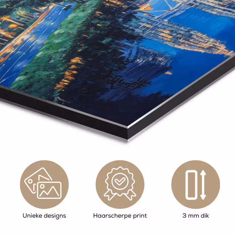 Aluminium schilderij - Stad Kuala Lumpur - Skyline - Wolkenkrabbers - Water — 7