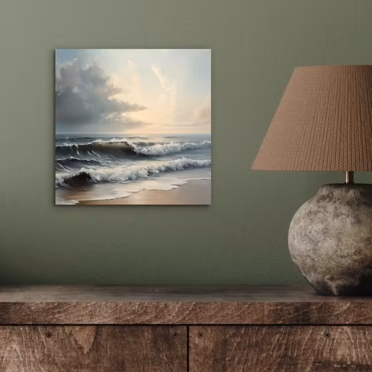 Aluminium schilderij - Strand - Zee - Zonsondergang — 3