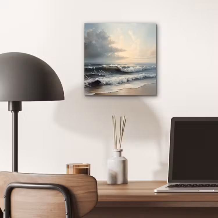Aluminium schilderij - Strand - Zee - Zonsondergang — 6