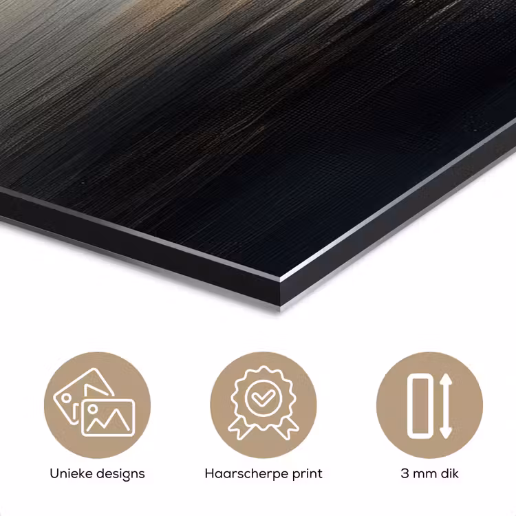 Aluminium schilderij - Zon - Horizon - Zee — 7