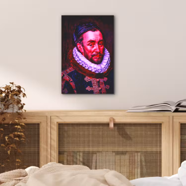Aluminium schilderij - Willem van Oranje - Adriaen Thomasz - Oude meesters — 4