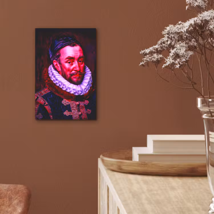 Aluminium schilderij - Willem van Oranje - Adriaen Thomasz - Oude meesters — 5