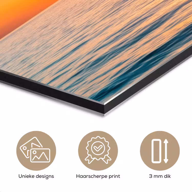 Aluminium schilderij - Zee - Zeilboot - Zonsondergang — 7