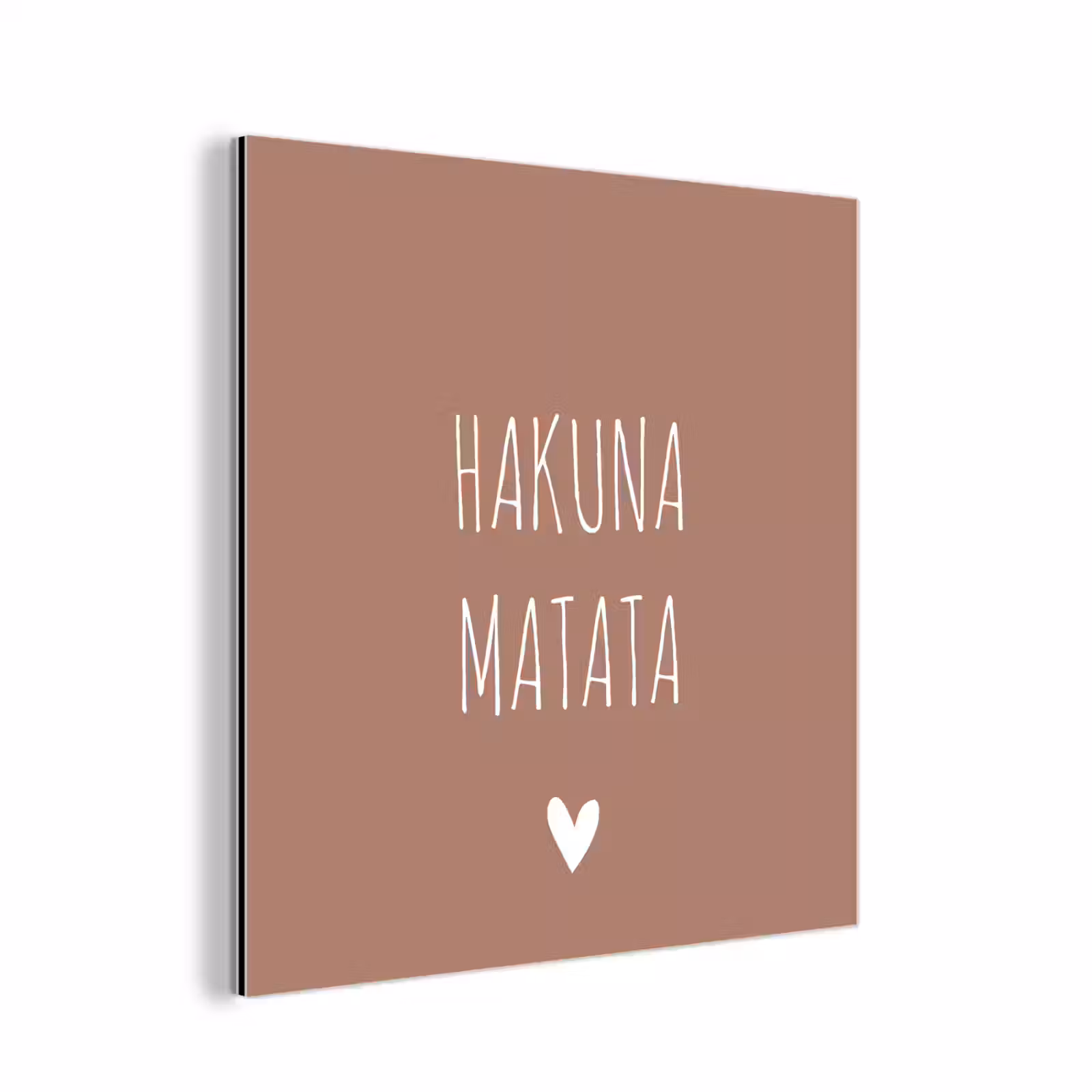 Aluminium schilderij - Spreuken - Hakuna matata - Quotes — 1