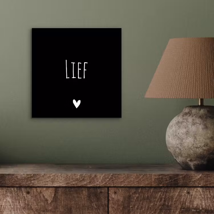 Aluminium schilderij - Spreuken - Lief - Quotes — 3